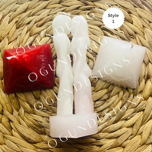Love candles, Couple candles set, love spell, Love Triangle, Velas de amor, Juego de velas de pareja, Hechizo de amor, Atracción