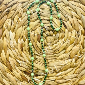 Ogun Eleke Schutz Halskette, Ogun Halsband, Ogun Santeria Eleke