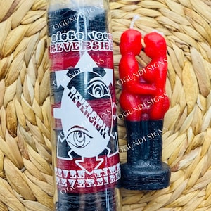 Seven Times Reversible Candle Spell, Reversible candles, Reverse any Black Witchcraft, Velas reversibles, Hechizo de reversible siete veces