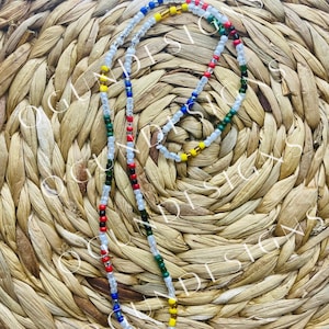 7 Orisha Protection Necklace, Yoruba Santeria Eleke Protection, Altar and more, Collar de Protección de 7 Orishas, Protección, Altar