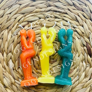 Road Opener candle,Prosperity, Abre Caminos Vela, Couple Candles, Road Opener Spell