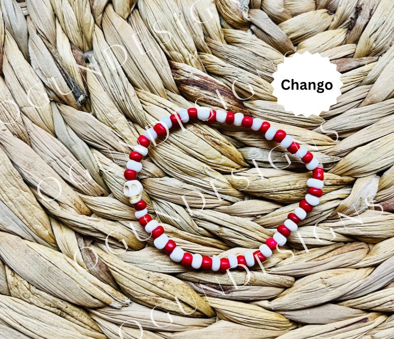 Orisha Santeria Yoruba Protection Bracelets, Chango, Elegua, Oshun ...