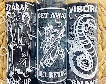 Break-Up\Get Away\Snake Candles\\Velas Separar \Retiro\Vibora