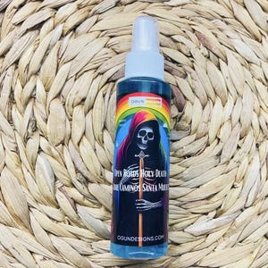 Holy Deaths Open Roads perfume, Santa Muerte perfume, Holy death cologne, Colognia de la santa muerte de Abre Caminos, Protection perfume