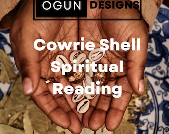 Cowrie Shell Spiritual Reading, Lectura Espiritual de concha de cauri