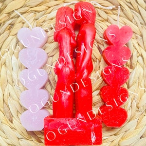 Hummingbird Candle set, Love Candles, Romance, Attraction,Velas De Chuparosa, Velas De Amor, Romance, Atracción