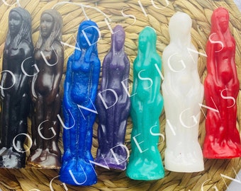 Women Figure Spell Candles,Image Candles, Witchcraft/Cleansing,Velas de Hechizos de Figuras de mujeres, velas de hechizos, brujería/limpieza