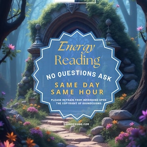 Energy Reading, Same Hour Reading, Same Day Reading, No Questions Ask, Tarot Spiritual Reading, Honest Reading, Lectura de Energia, Lectura