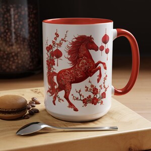 Year of the Horse Mug Chinese Lunar New Year Gift image 5