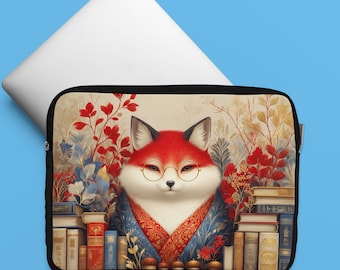 Housse rembourrée en néoprène pour ordinateur portable Red Fox pour étudiants et enseignants