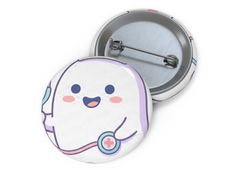 Ghost Nurse Anstecknadel | Arzthelferin, KrankenpflegeSchüler Accessoire