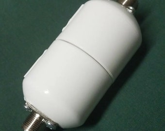 The "Egg" 400-w In-line 1:1 Ham Radio Current Choke Balun- SO-239 at both ends