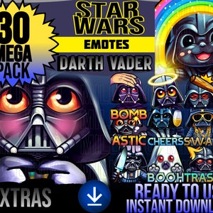 DARTH VADER Star Wars Emotes - EXTRAS Pack