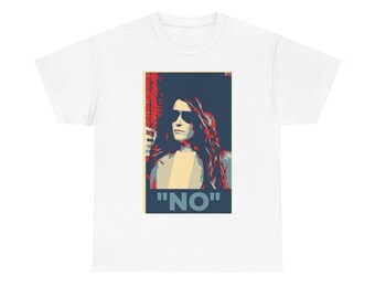 Sall No Camiseta unisex de algodón pesado