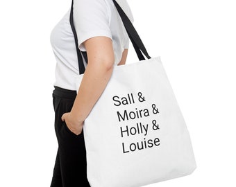 Four Fighting Women Tote Bag (AOP)