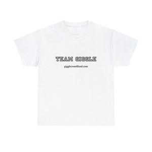 Team Giggle Unisex Heavy Cotton Tee image 1