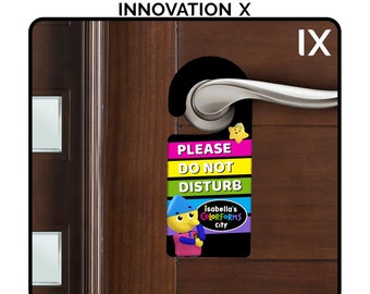 Door Hangers - Charlie's Colorforms City [Digital File Only]