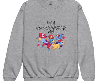 Floating crewneck sweatshirt