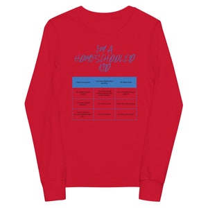 Youth long sleeve tee