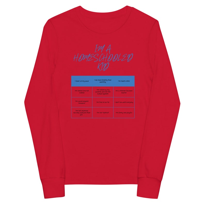 Youth long sleeve tee