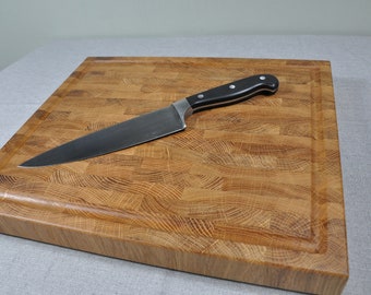 Handmade Oak Edge Grain Cutting Board