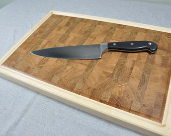 European Oak and Maple Cutting Board