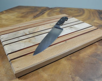 Maple and Beech Cutting Board