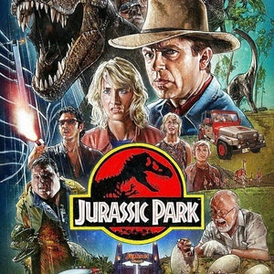 Jurassic Park Cross Stitch Pattern PDF