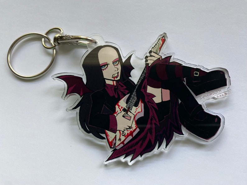 Fan Made Murderdolls Joey Jordison Acrylic Keychain - Etsy