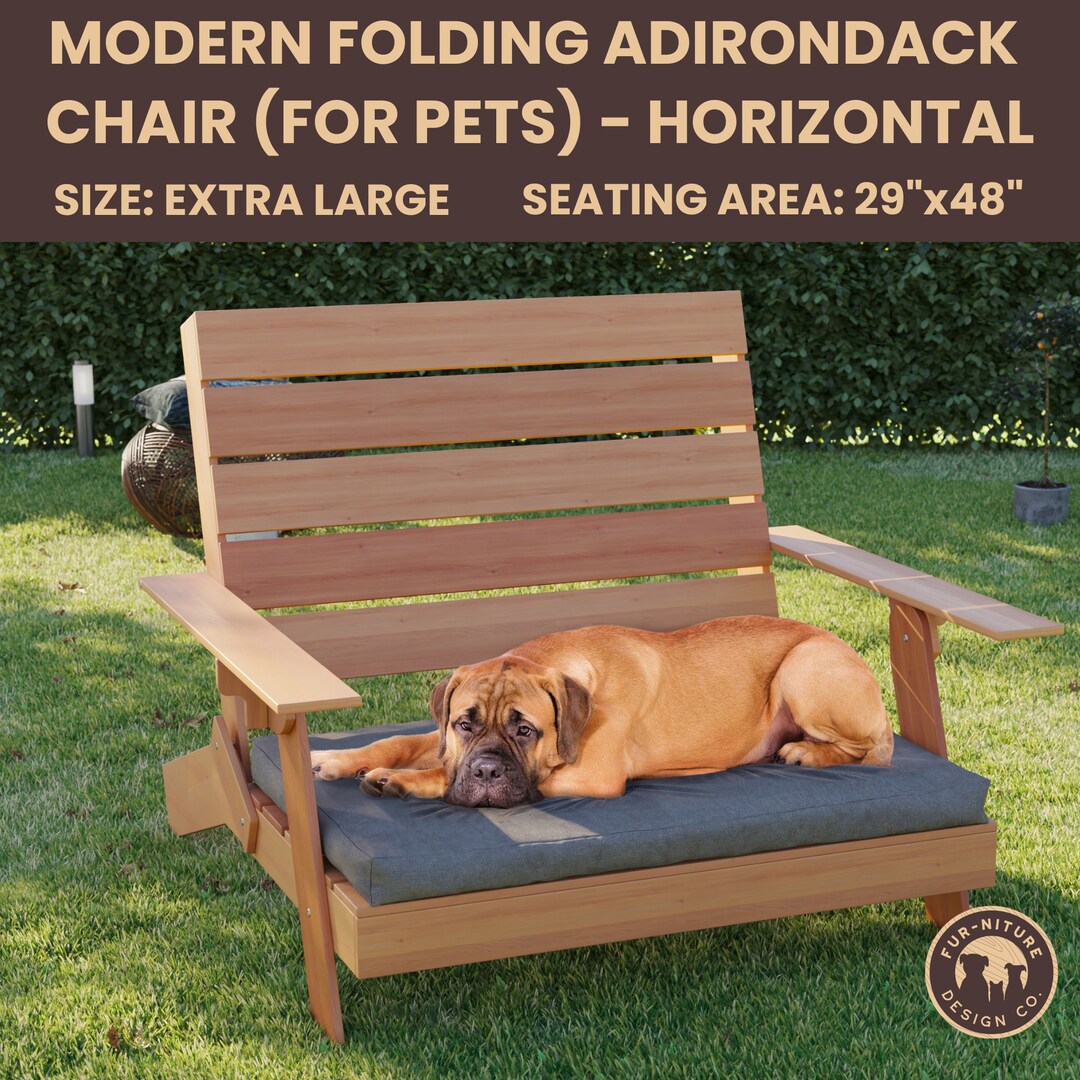 Dog Bed Plans, DIY Adirondack Chair Plans, Adirondack Chair Build Plans ...