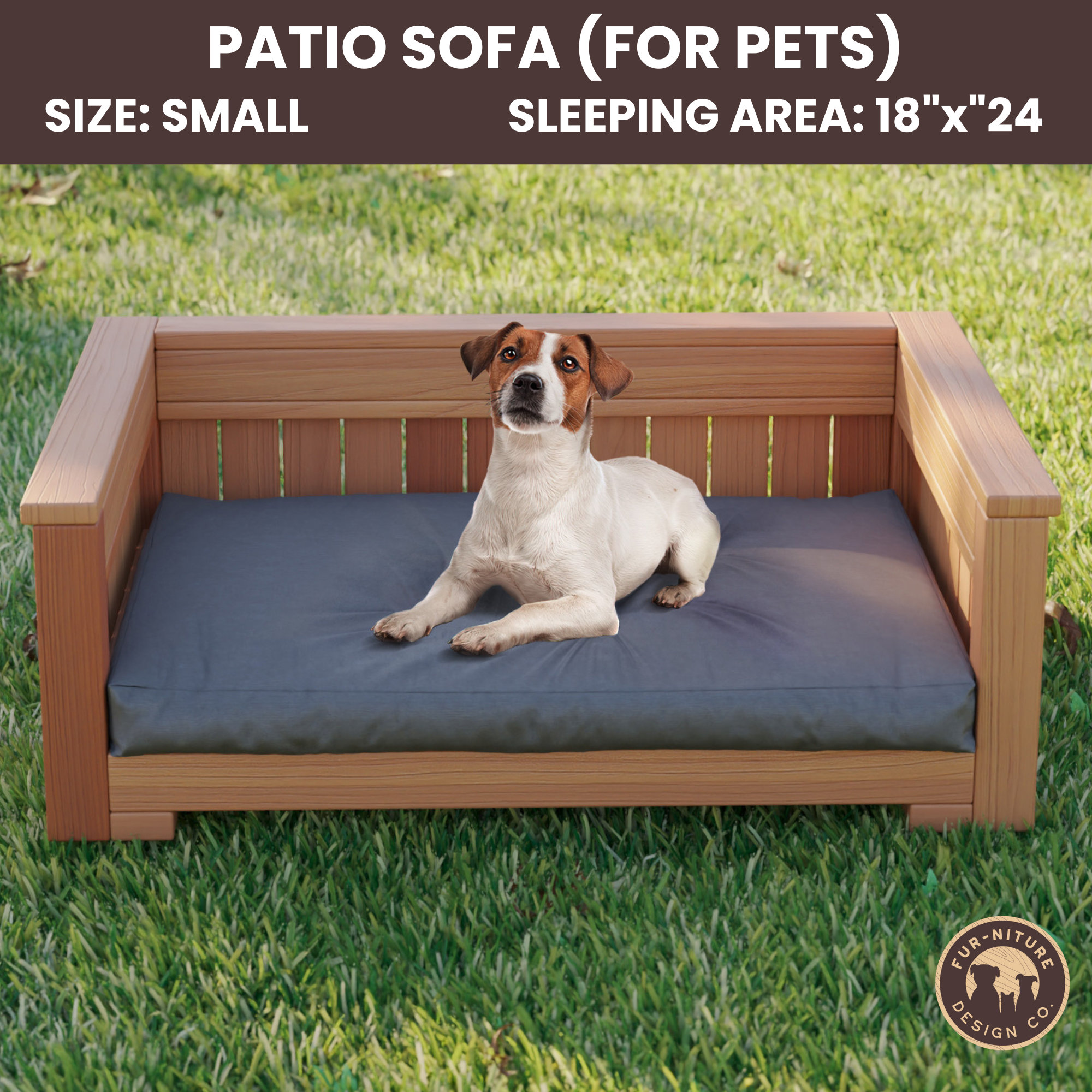 mini couch dog bed