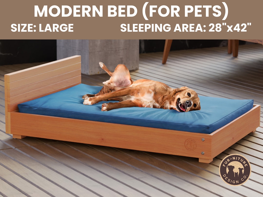 DIY Dog Bed Plans Pet Chair Outdoor Pet Bed Plan Dog Bed Etsy