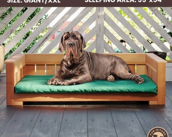 DIY Dog Bed Plans, Small Cute Dog Beds, Woodworking Plans, Small Dog Beds, Dog Bed Plan, Small Raised Dog Beds, Dog Furniture Plans