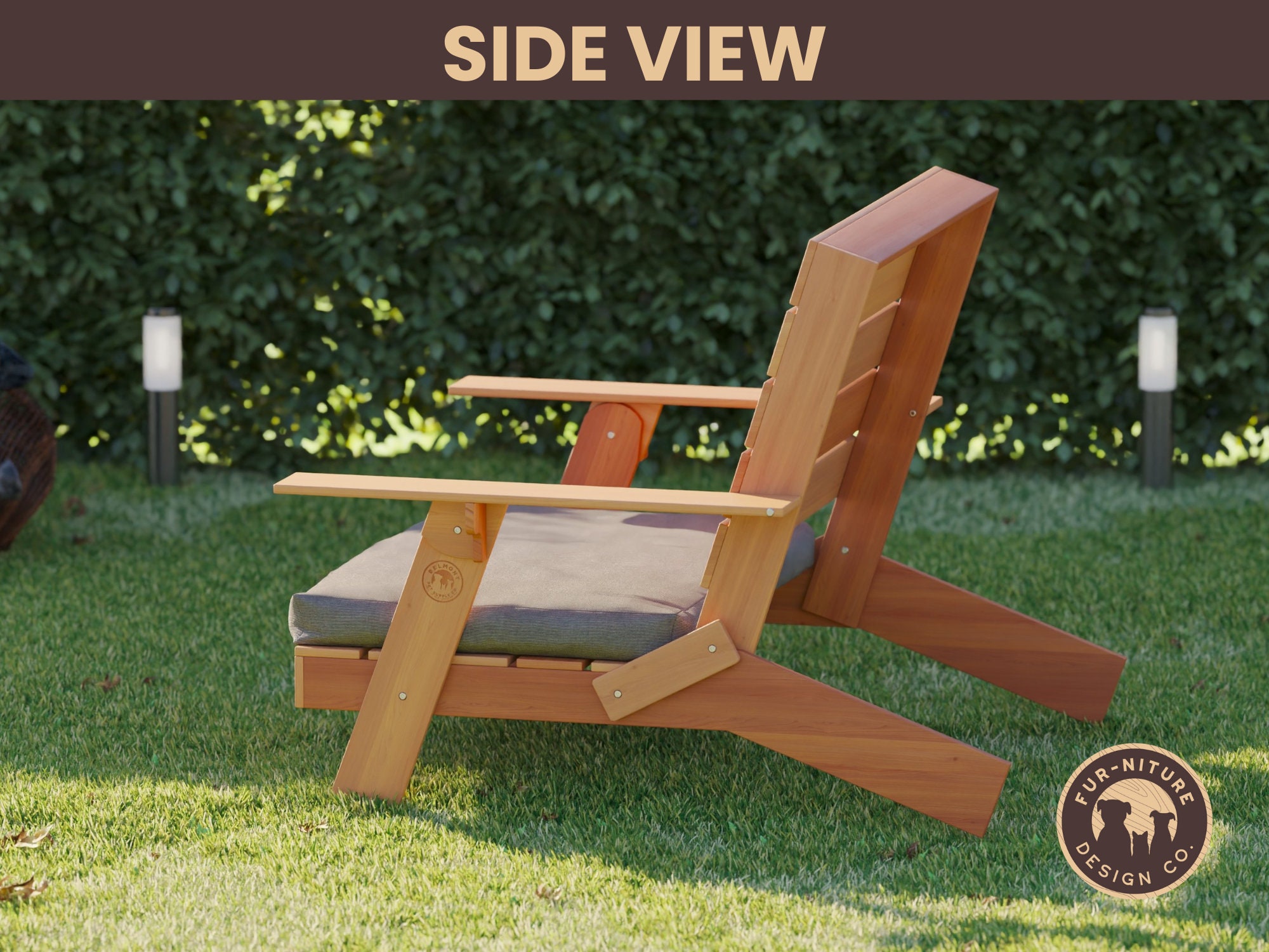 Curated visual reference: Visual Reference: Dog Bed Plans DIY Adirondack Chair Plans Large Cute Dog