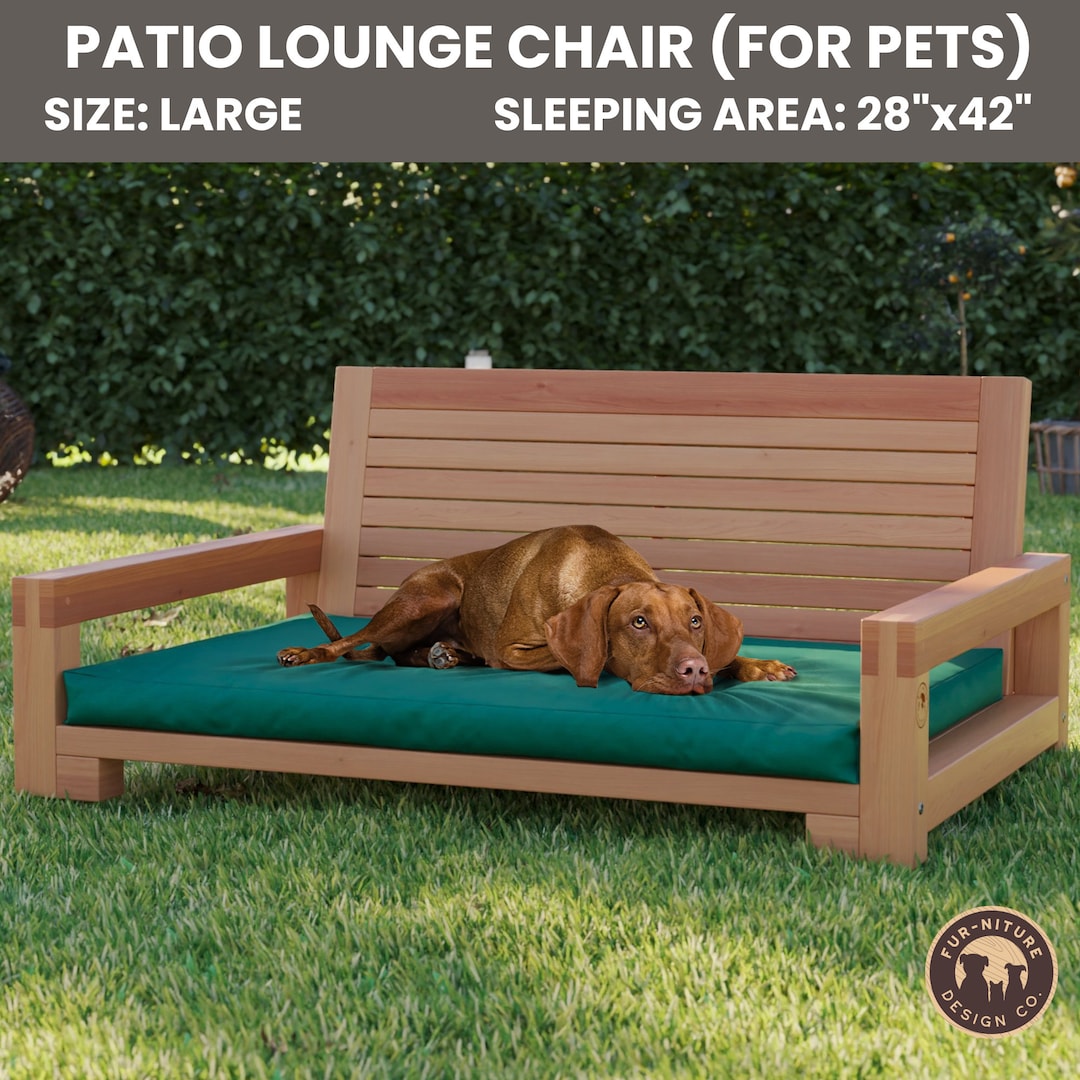 DIY Dog Bed Plans, Dog Bed Build Plans, Pet Bed Woodwork Plan ...