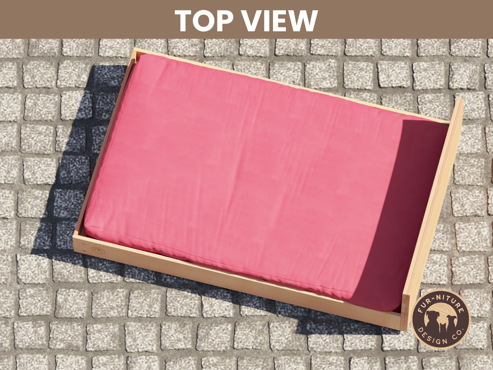 DIY Dog Bed Plans, Pet Chair Outdoor, Dog Bed Plan, Outdoor Patio