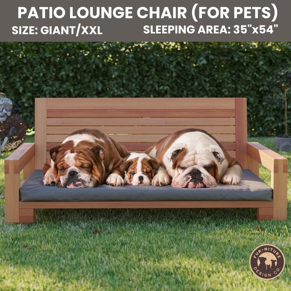 DIY Dog Bed Plans Outdoor Dog Couch Plan Dog Bed Wood Plan DIY Pet Bed Pattern DIY Modern Bed Plans Small Dog Beds Dog Bed Plans Etsy