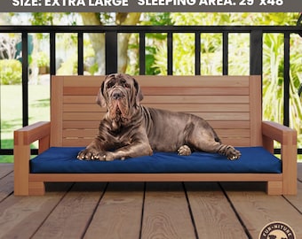 DIY Dog Bed Plans, DIY Modern Dog Bed, Dog Bed Pattern, Corner Dog Bed DIY, Large Dog Bed, Dog Bed Woodwork Plan, Woodwork Plan Dog Cat