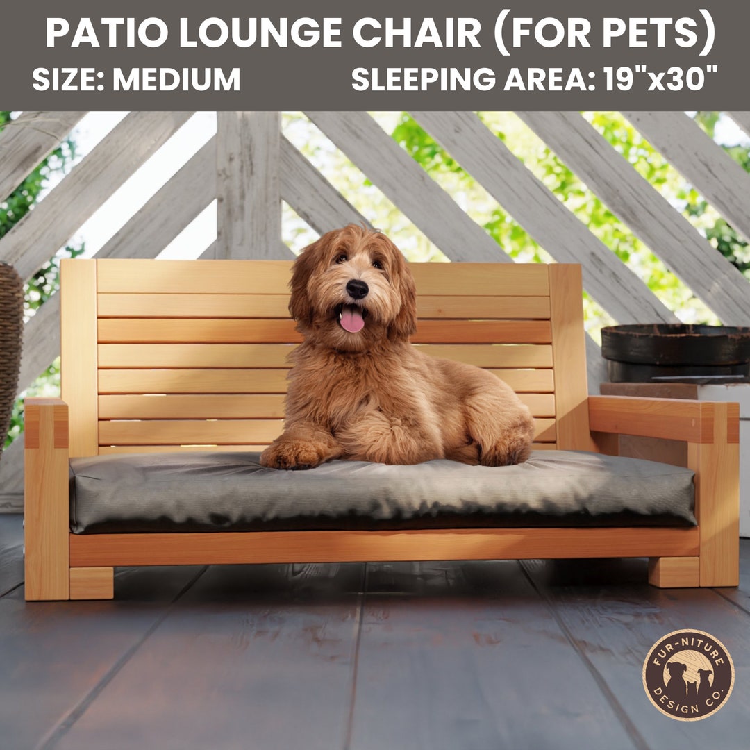 DIY Dog Bed Plans, Small Girl Dog Beds, Dog Furniture Plan, Small Breed