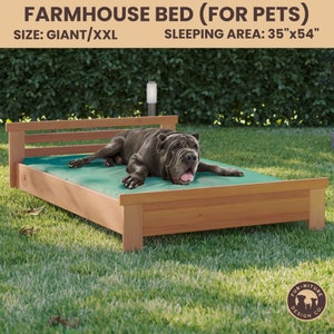 DIY Dog Bed Plans, DIY Modern Bed, Furniture Plans, Modern Pet Bed, DIY Pet Bed, Woodwork Plan Dog Cat, Build Plans, Small Dog Beds
