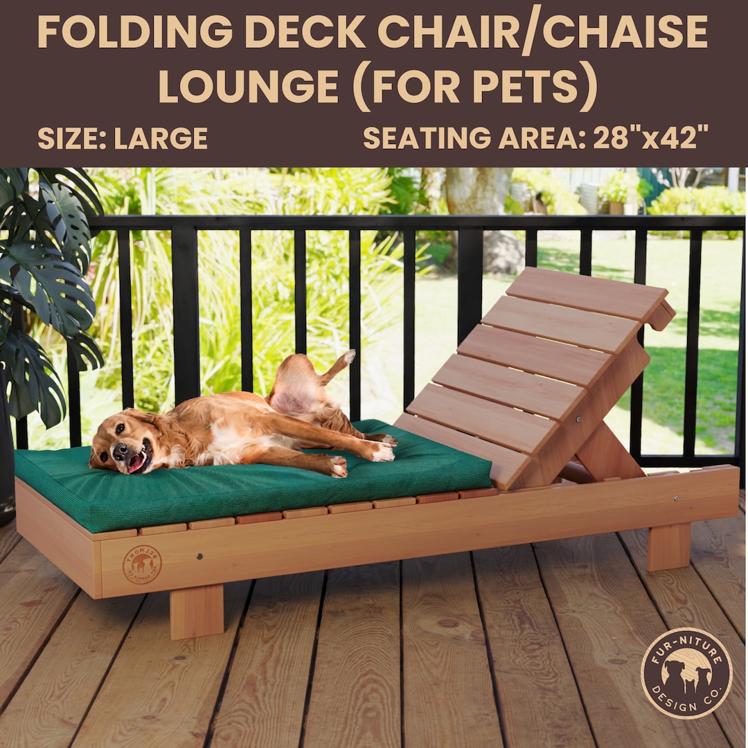 Dog chaise lounge chair hotsell