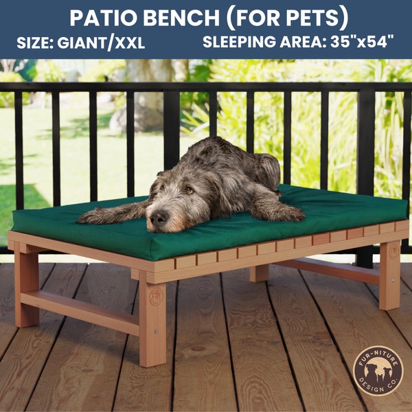 Raised Dog Bed Plans Etsy