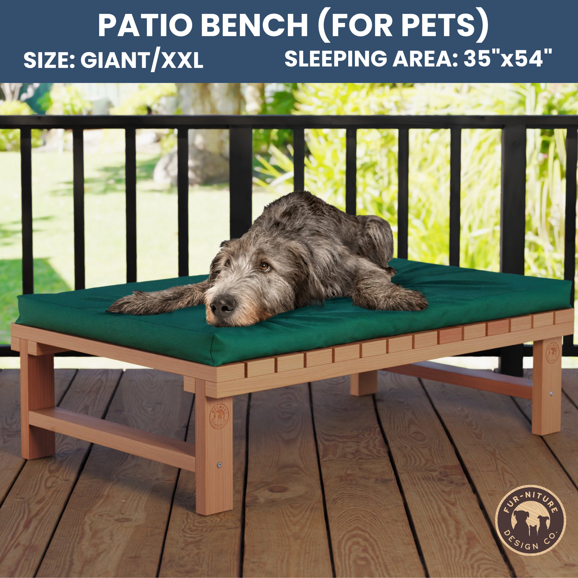Diy outdoor dog bed discount