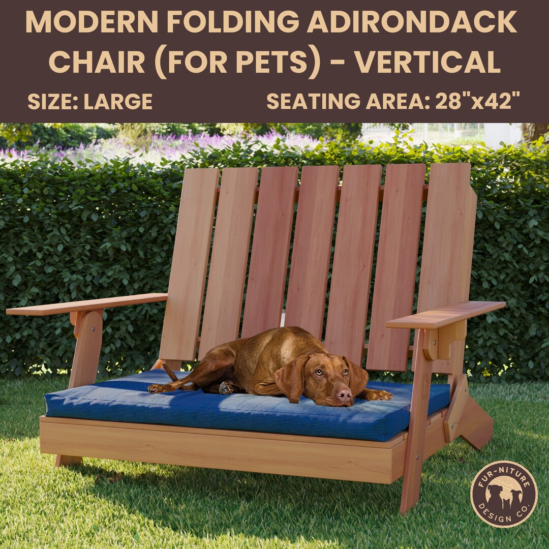Dog Bed Plans DIY Adirondack Chair Plans Cute Dog Beds Etsy