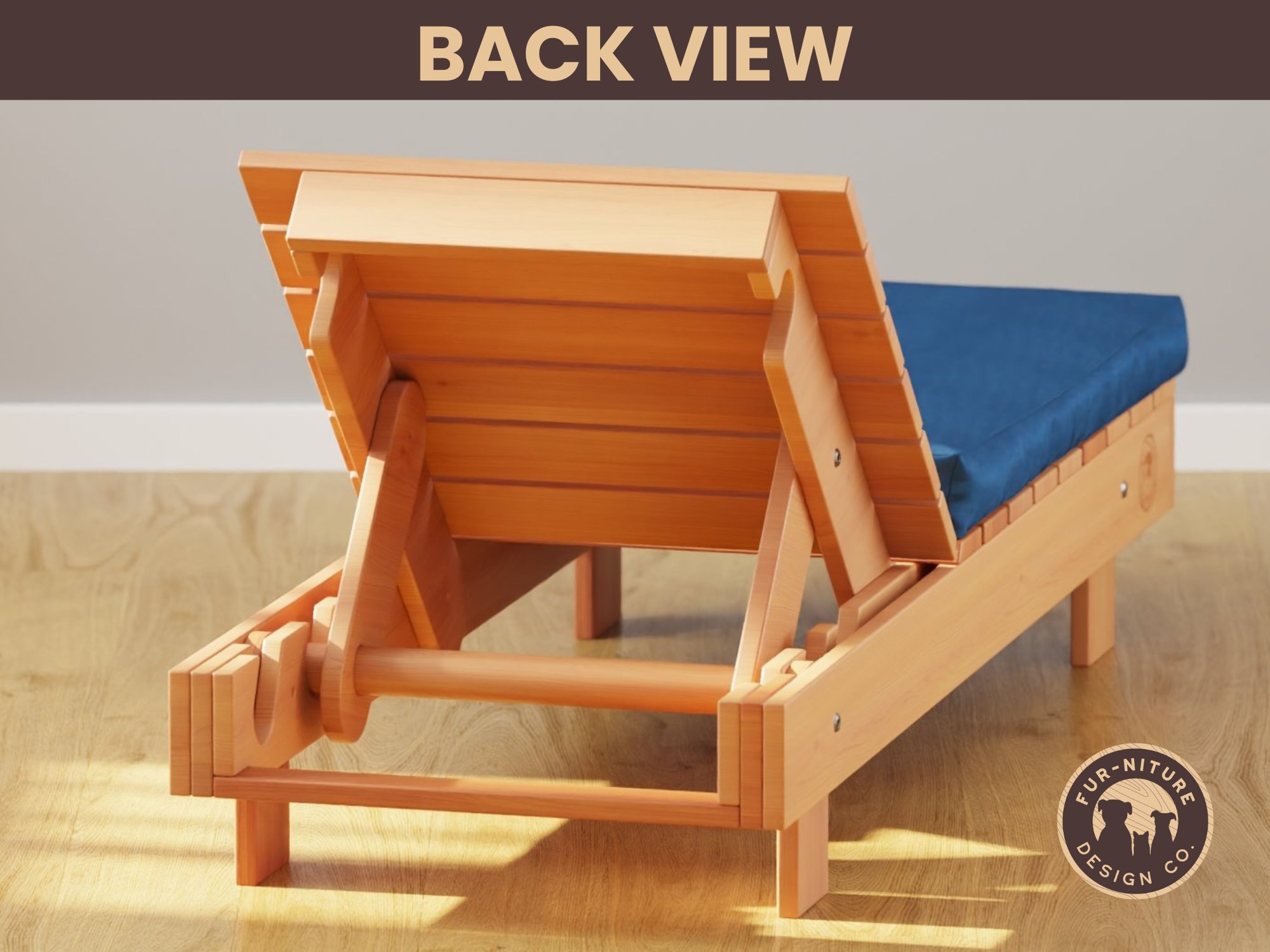 Dog Bed Plans, DIY Deck Chair Plans, DIY Deck Chair Build Plans, Dog