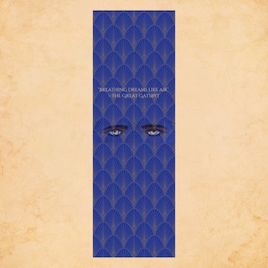 The Great Gatsby Bookmark - Digital Download
