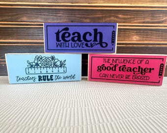Faux Leather Teacher Eraser: Teacher Gift Ideas
