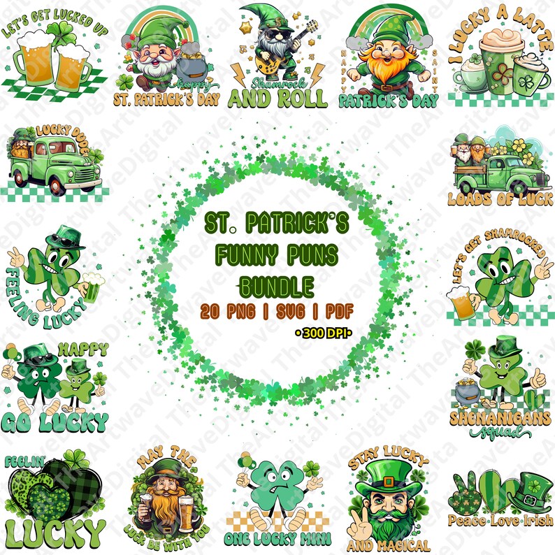 dog st patricks day puns