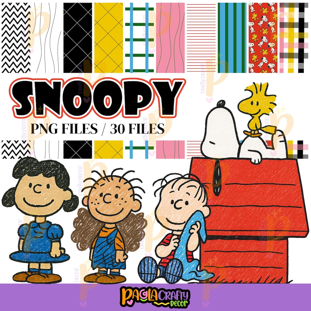 Snoopy Digital Snoopy, Peanuts Cartoon PNG, Snoopy PNG, Peanuts PNG, Classic Comic Art ...