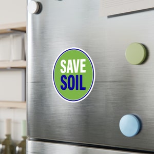 Soil Label Sticker Soil - Vinyl Decal - Sticker #savesoil - Etsy